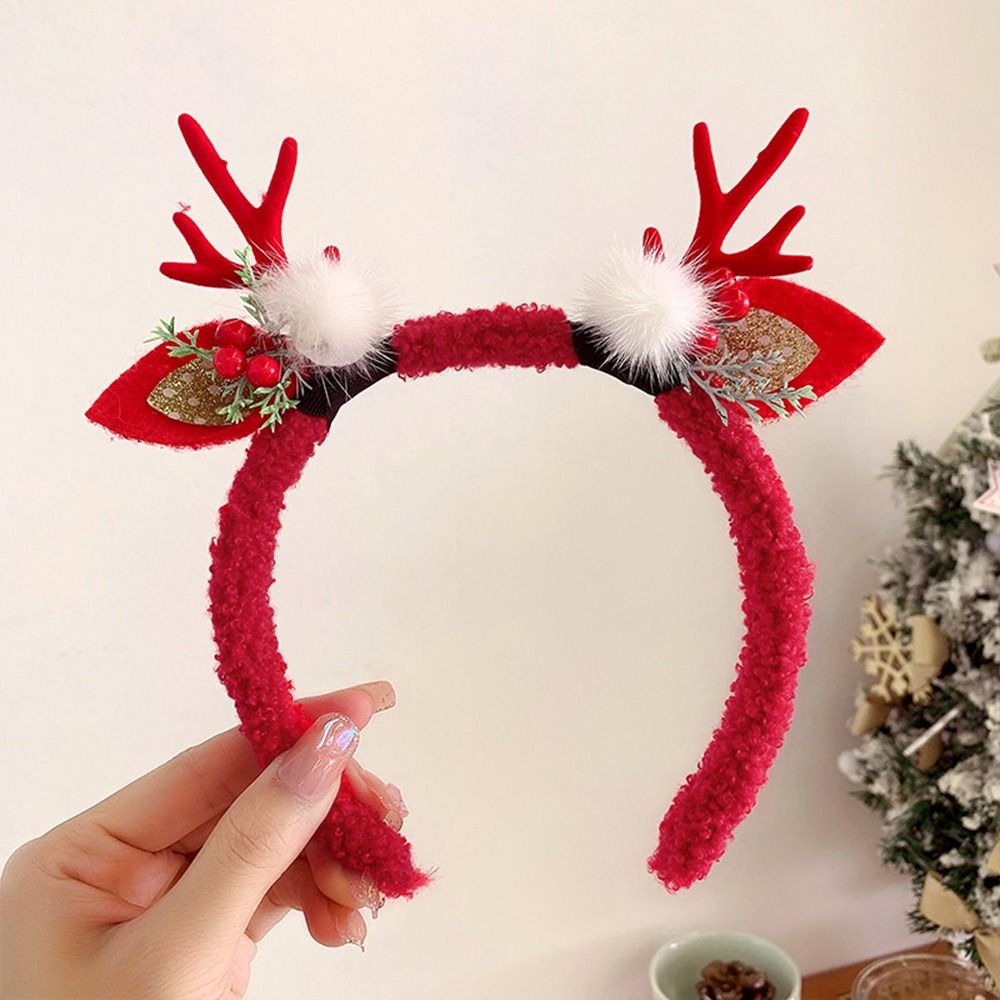 Reindeer Antlers Headband - Mignon décoration de noël bandeau de