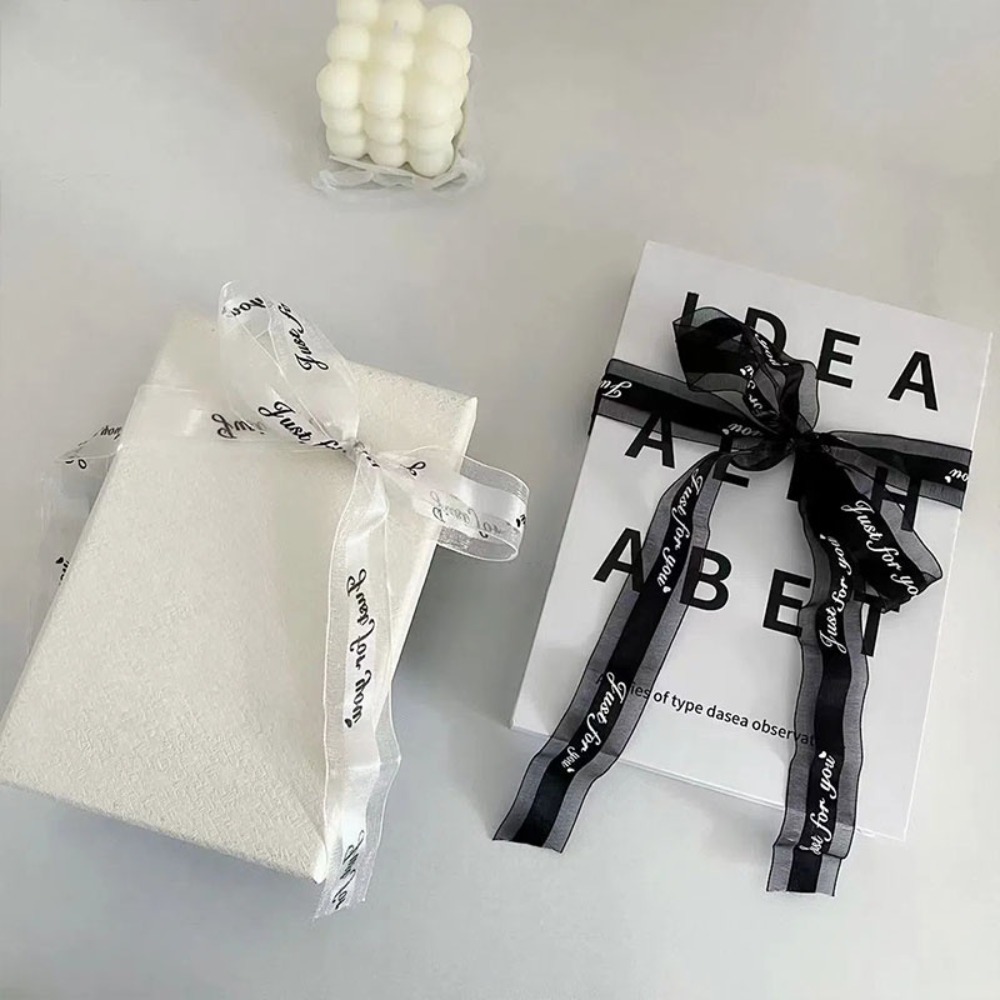 Ribbon Bow Gift - Rubans en polyester pour cadeaux, décorations