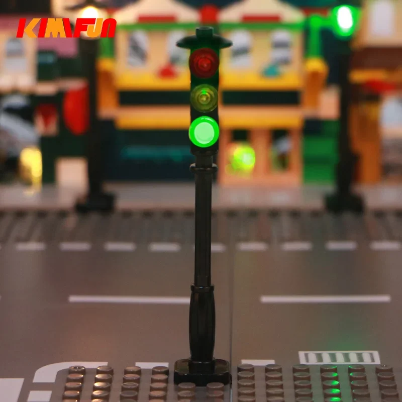 Lego Set Creator - 1 pièces LED MOC rue Cycle