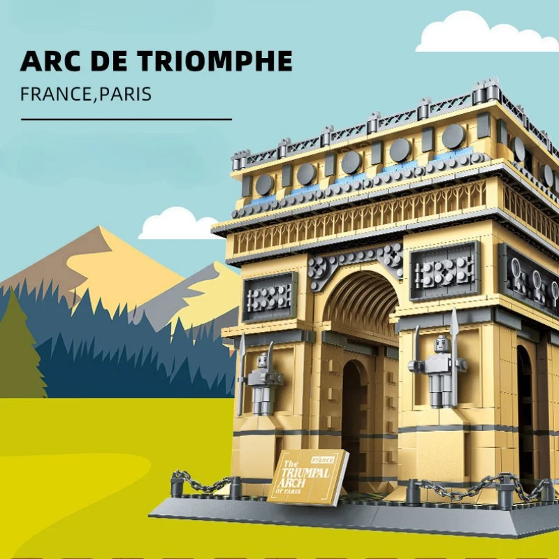 Lego Set Creator - Arc de triomphe de France, blocs