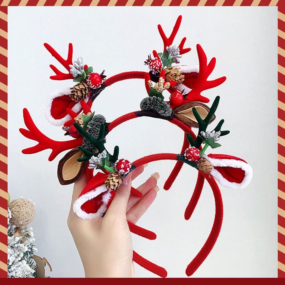Mignon décoration de noël band - Reindeer Antlers Headband avis et prix