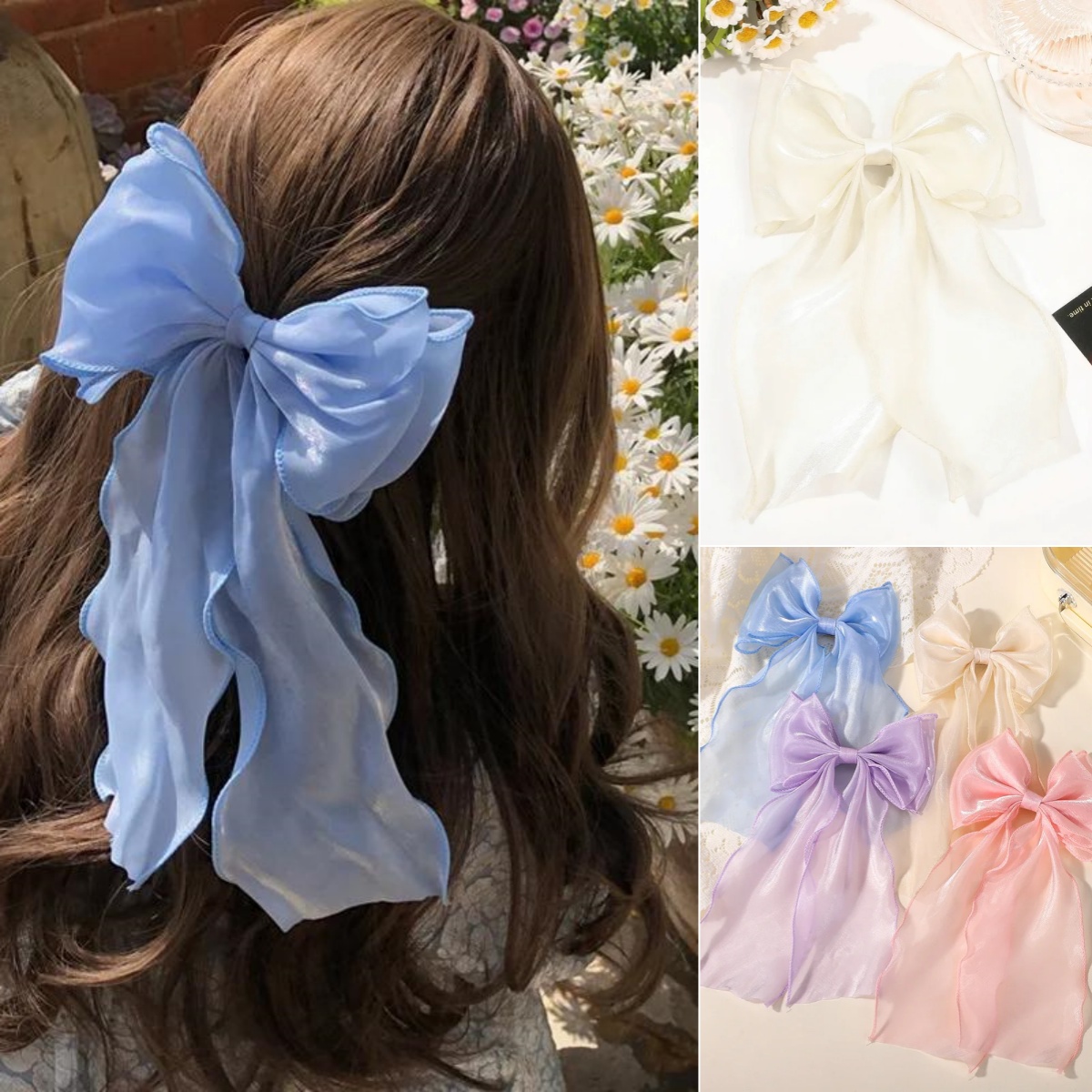 Nouvelle pince à cheveux en ch - Ribbon Bow Gift avis et prix