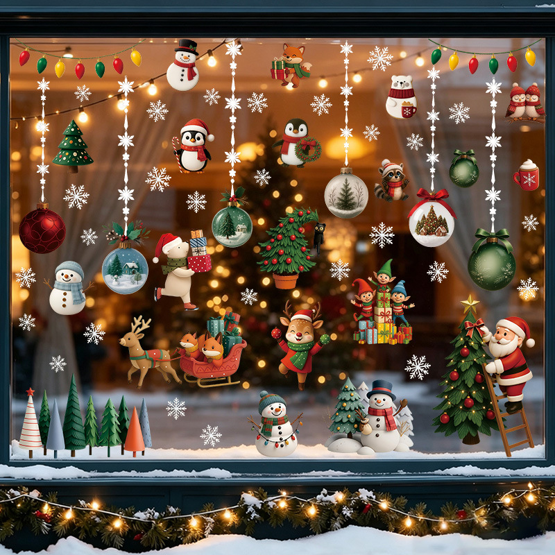 Nouveaux autocollants statique - Snowflake Window Decal avis et prix