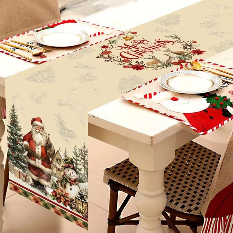 VIKAMA Chemin de table de Noël - Christmas Throw Blanket avis et prix