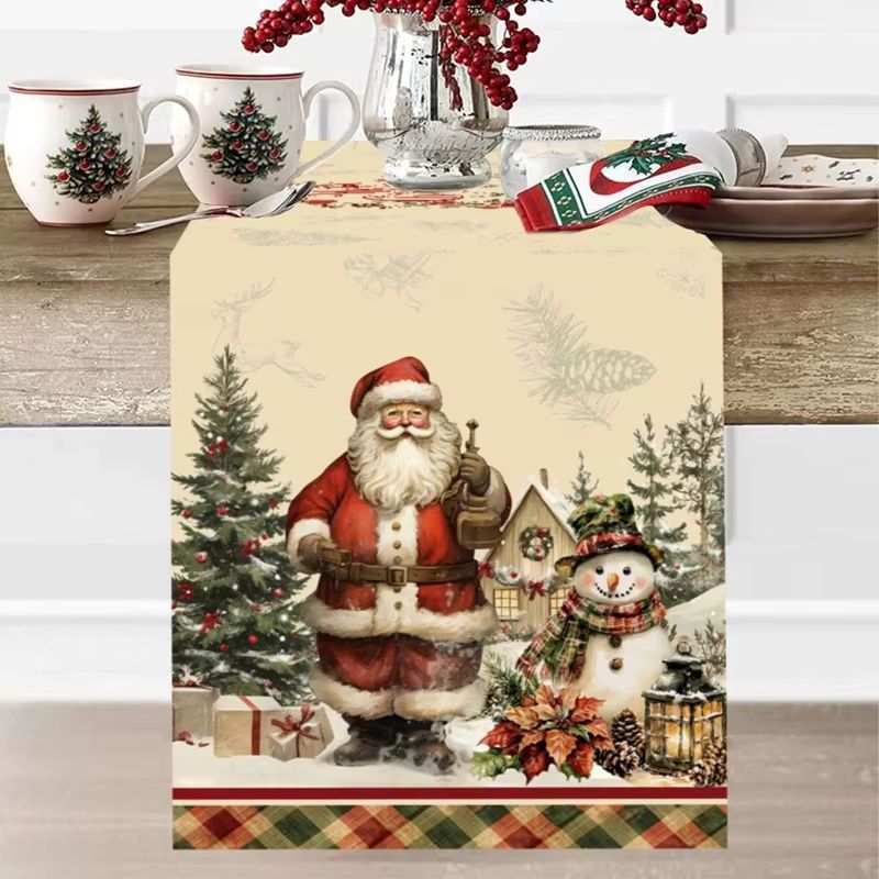 VIKAMA Chemin de table de Noël - Christmas Throw Blanket avis et prix