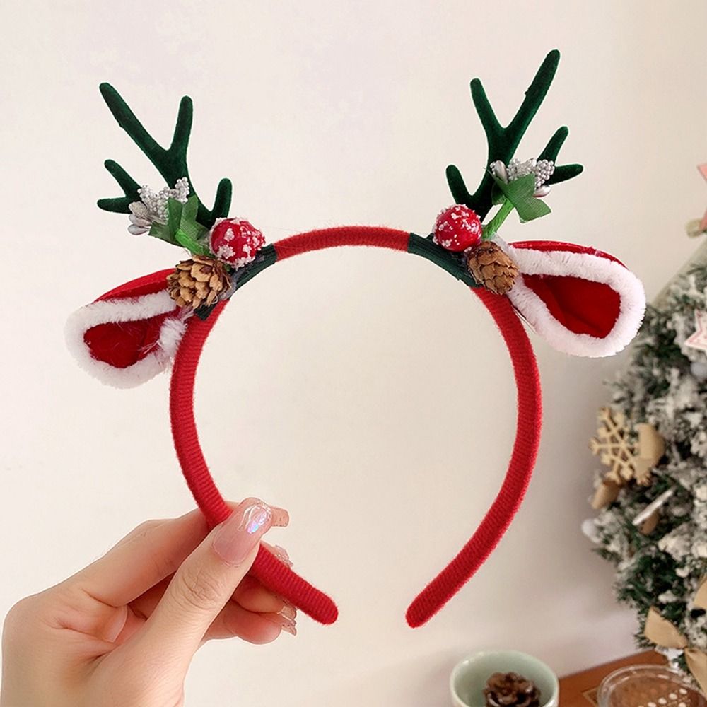 Décoration de Noël : Bandeau d - Reindeer Antlers Headband avis et prix