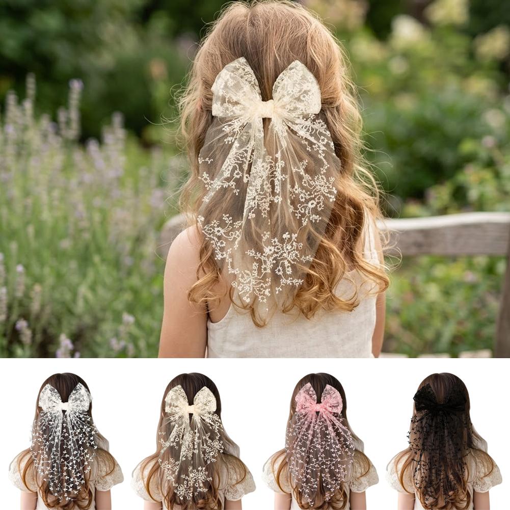 Barrette à cheveux en dentelle - Ribbon Bow Gift avis et prix